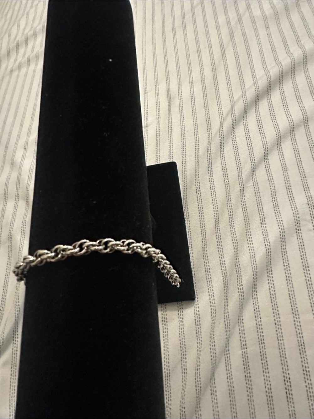 Silver Rope Chain Bracelet - Women Accessories